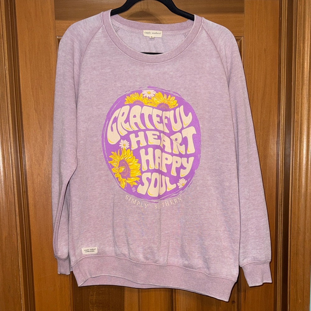 Simply Southern Grateful Crewneck